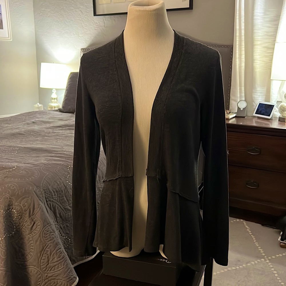 Olivia Moon cardigan peplum